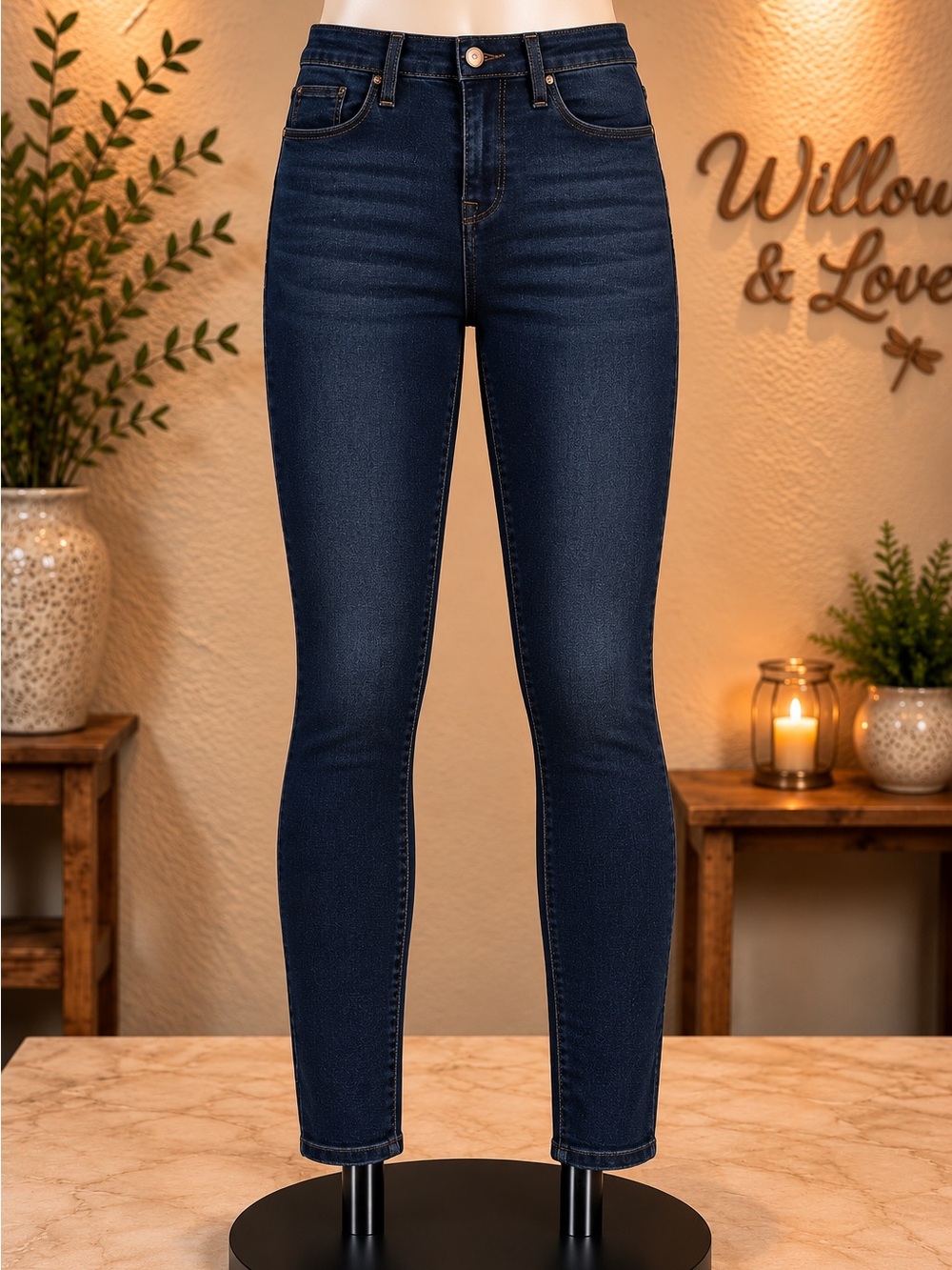 Hudson Natalie Super Skinny Jeans Dark NWT